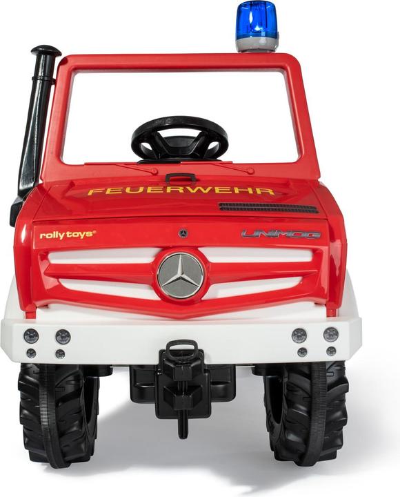 Produktbild Rolly Toys Fire Unimog Feuerwehr Edition 2020 mit Anhänger Tretauto 3 Ã 8 Jahre