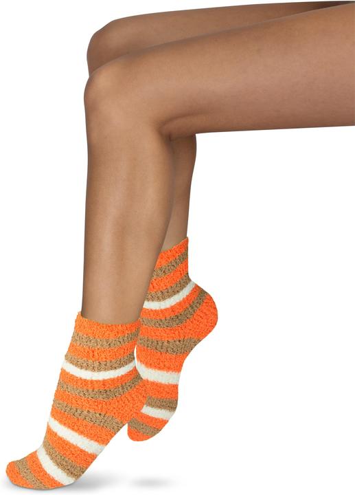 Image du produit Normani 2 paires de chaussettes douces milleraies orange (lot de 2, 36 - 41)