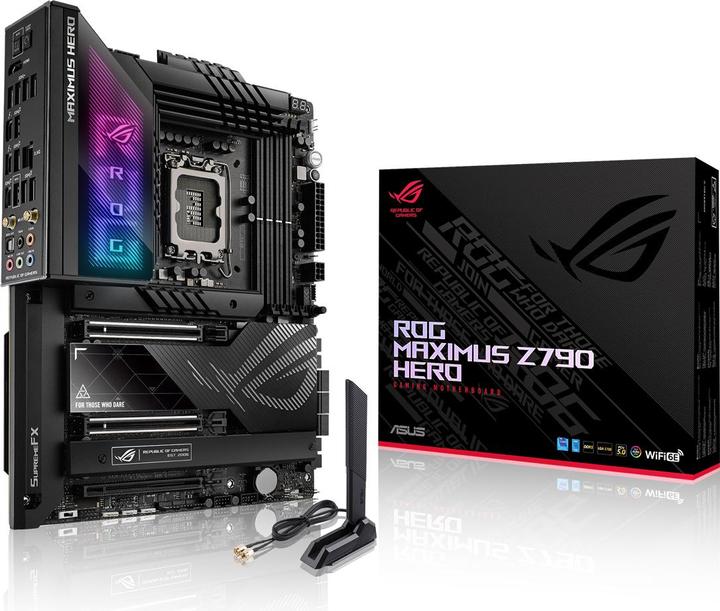 Actual product image ASUS ROG MAXIMUS Z790 HERO (LGA 1700, Intel Z790, ATX)