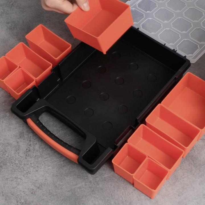 Actual product image Quadrios 23SA091 Assortment box (L x W x H) 32.5 x 22 x 6 cm Number of compartments: 1