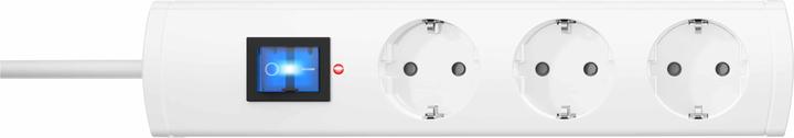 Kopp UNOversal Indoor 3AC Outputs 1.4m White Extension Cable (3 x, CEE 7/3, 1.40 m)