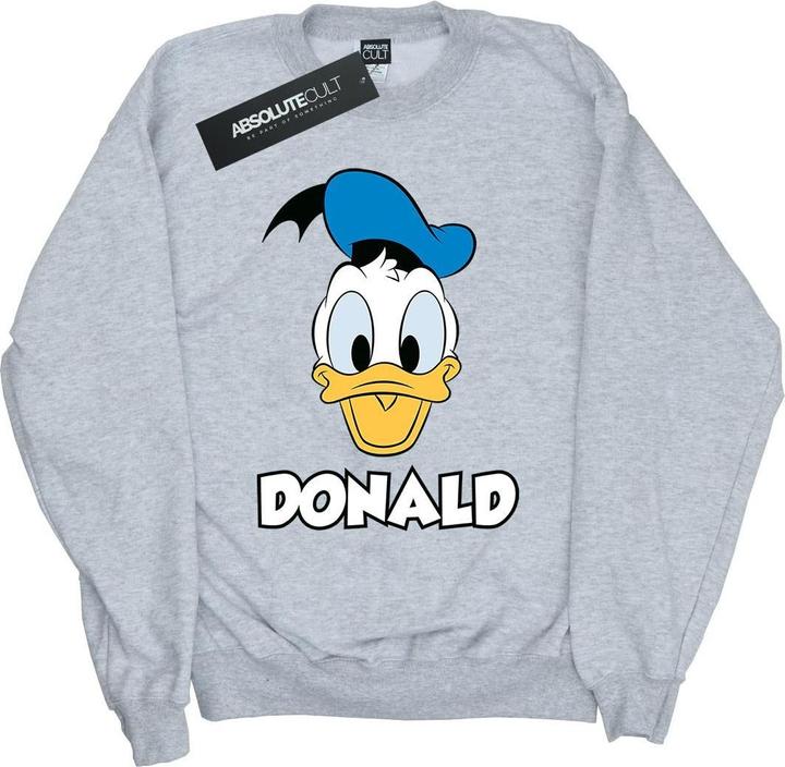Immagine prodotto Disney Donald Duck Face Felpa Ragazze (140, 146)