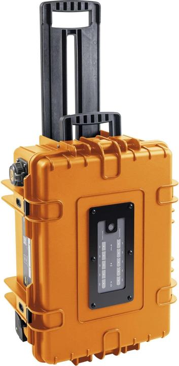 Immagine prodotto B&W International Alimentatore B&W Mobile Pro1500 500W incl. cavo arancione (500 W, 1500 Wh)