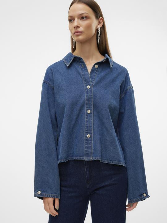 Produktbild Vero Moda VMIRENA Jeanshemd Jeanshemd (L)