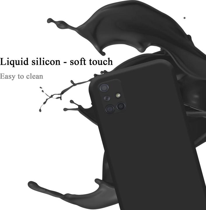 Actual product image Cadorabo TPU Liquid Silicone Case Cover (Samsung Galaxy A71)