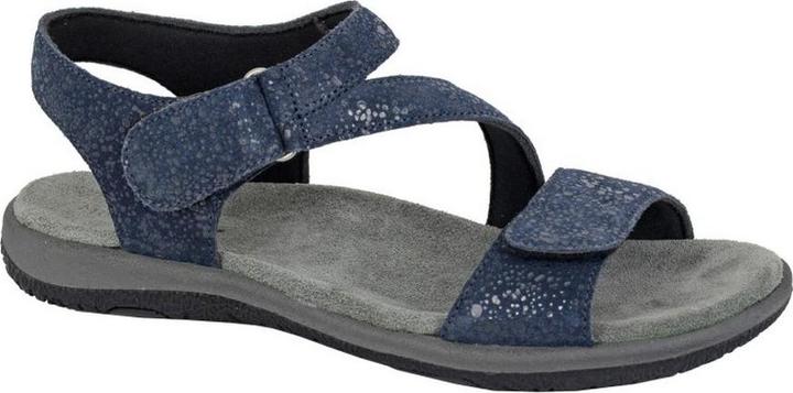 Mod Comfys Sandalen Foliendruck Wildleder
