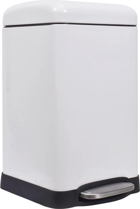 Perel Urban bin - 20 l - Square - White matt (20 l)