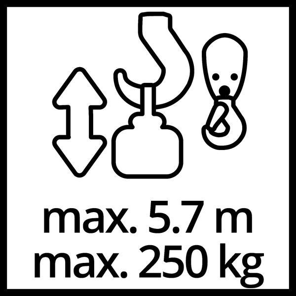Image du produit Einhell Palan à câble TC-EH 250