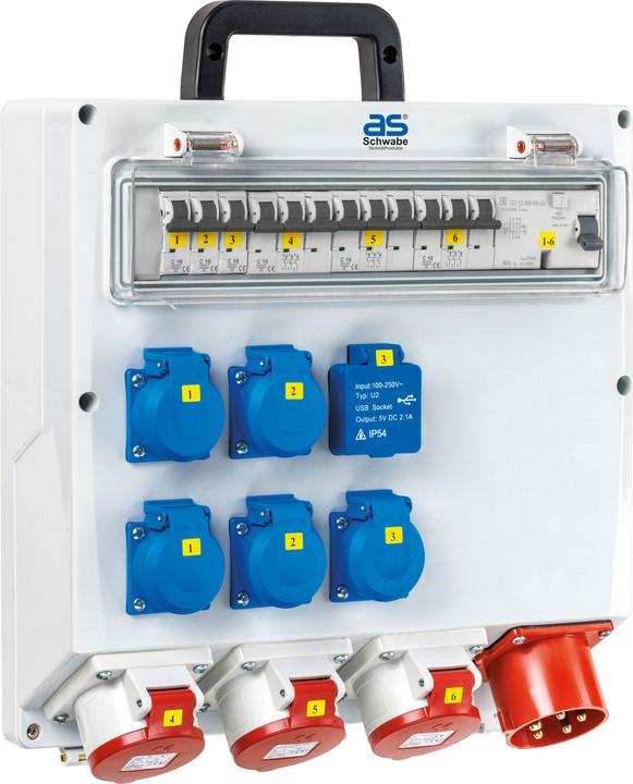 Actual product image As - Schwabe Wall-mounted distributor with attachment plug