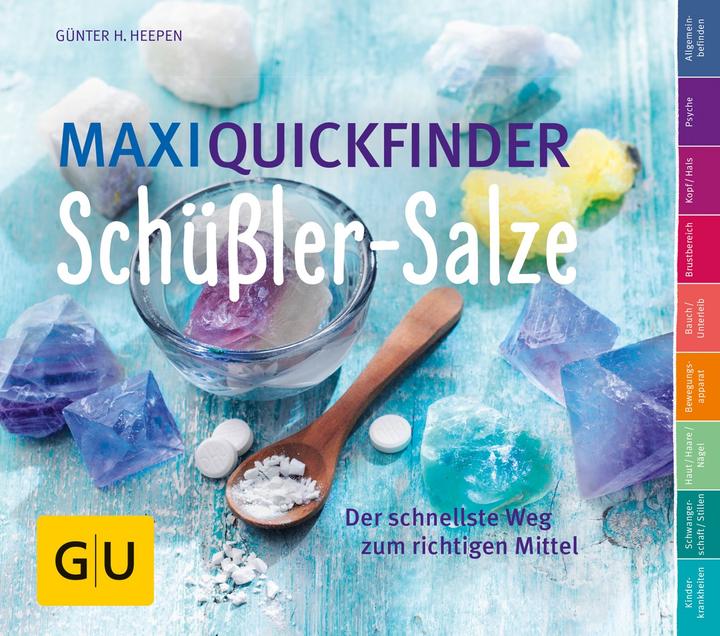 Immagine prodotto Maxi-Quickfinder Schüssler-Salze (Tedesco, Guenther H. Heepen, 2015)