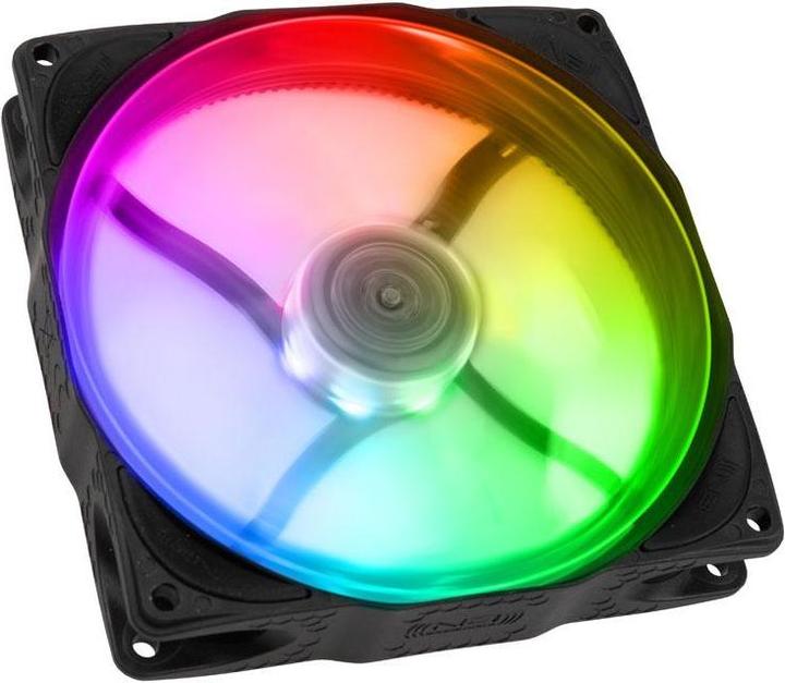 Produktbild Noiseblocker Blacknoise B12X-PS-BL Computergehäuse Ventilator 12 cm Schwarz 1 Stück(e) (120 mm, 1 x)