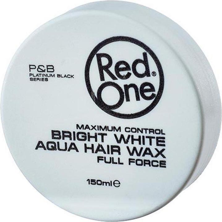 Image du produit RED One - Maximum Control Bright White Aqua Hair Wax 150 Ml (Cire capillaire, 150 ml)