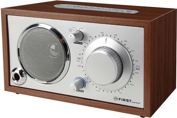 Produktbild TZS First Austria Retro Tischradio, 24x14x13.6 cm (AM, FM)