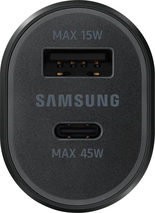 Immagine prodotto Samsung CARICABATTERIE PER AUTO DUAL FAST 45W E 15W EP-L5300XB NERO