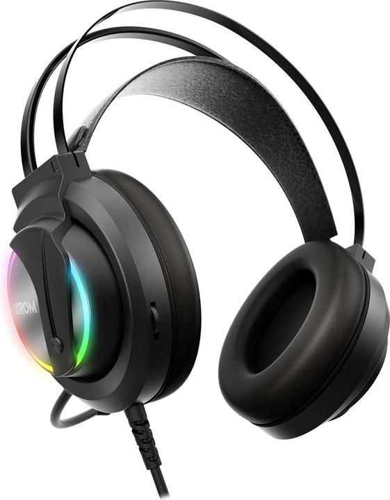 Immagine prodotto Krom Cuffie Kappa Wired Headband Gaming Black (NXKAPPA) (Cablato)