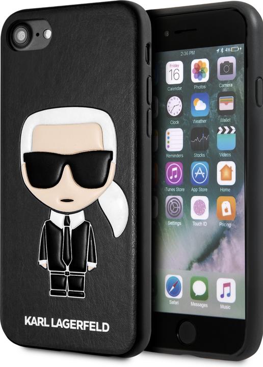 Karl Lagerfeld Couverture corporelle iconique (Apple iPhone 8)
