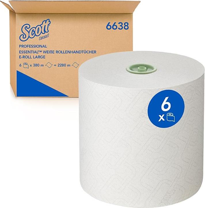 Scott Rollenhandtücher 380m Essential Packung 6 Stück (6 x)