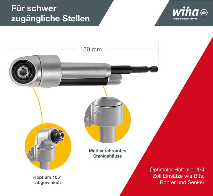 Actual product image Wiha High-performance angle screwdriver