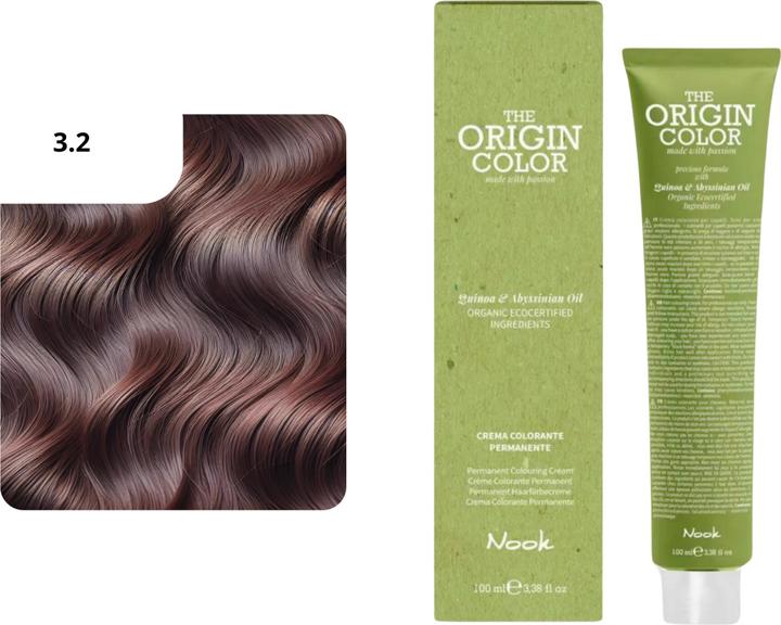 Immagine prodotto Nook Tintura per capelli Origin Colour (3,2 Viola castagna scuro)