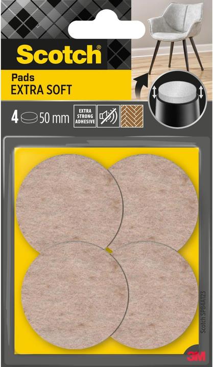 Scotch Extra weiche Filzgleiter (Filzgleiter, 4 Stück)