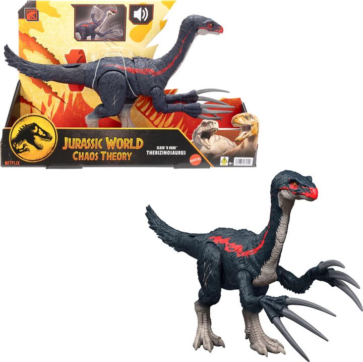 Image du produit Mattel Jurassic World – Therizinosaurus Slash ’N Roar
