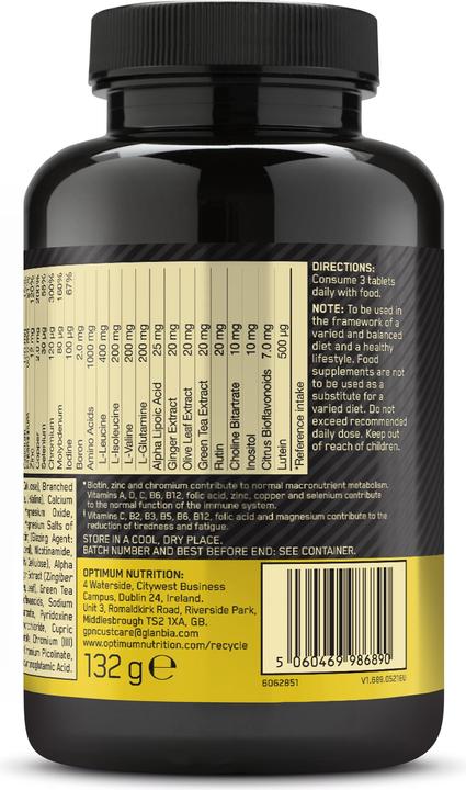 Produktbild Optimum Nutrition Opti-Men (1 Stück, Kapseln, 135 g)