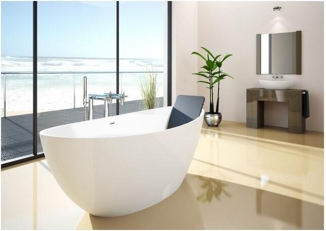 Image du produit Hoesch Baignoire NAMUR 1700x750x450mm pose libre blanc (265 l, 170 cm, 75 cm)