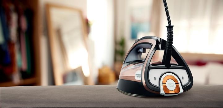 Produktbild Tefal efal Ultimate Pure FV9845 Bügeleisen Trocken- & Dampfbügeleisen (3200 W, 260 g/min)