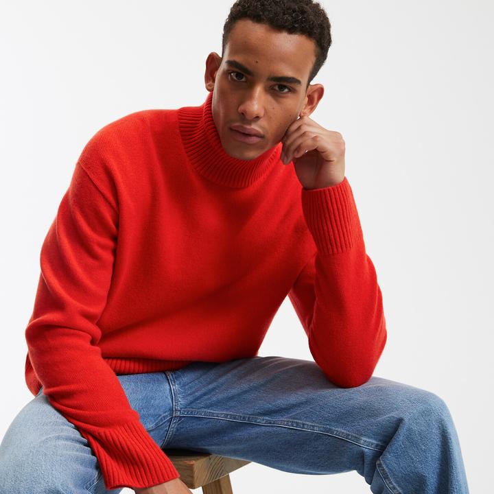 Produktbild La Redoute Collections Stehkragenpullover (S)