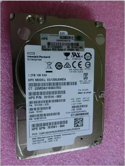 Image du produit HPE DRV HDD 1.2TB 10K SFF (1.20 To, 2.5")