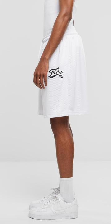 Actual product image Fubu FM242-005-2 Varsity Mesh Shorts - 159563 (L)