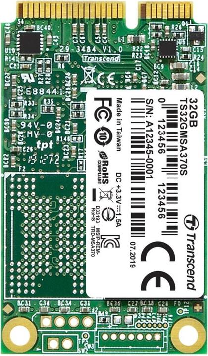 Image du produit Transcend 370S (32 Go, mSATA)