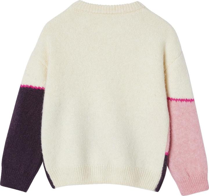 Vertbaudet Mädchen Pullover im Colorblock-Style