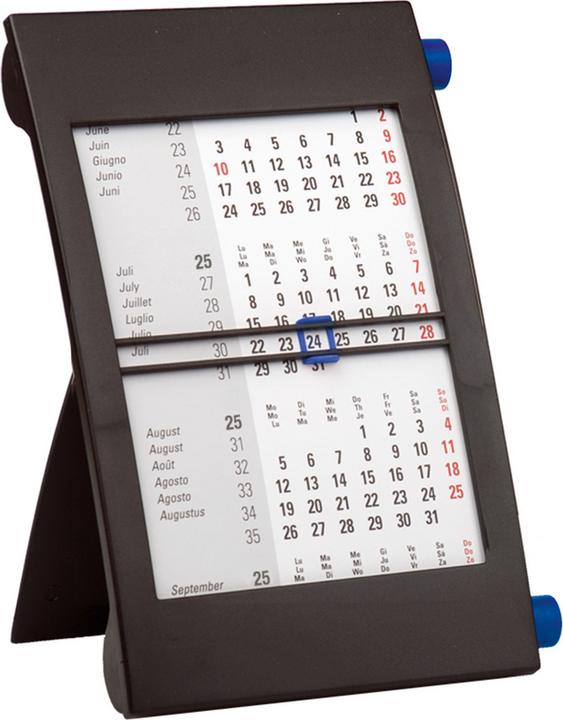 Simplex 3-Monats-Tischkalender (A5, Kein Einband, Deutsch)