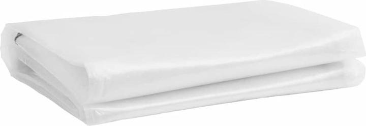 VidaXL Transparente Plane mit Ösen 2x2 m Polyethylen durchsichtige Plane (200 x 200 cm)
