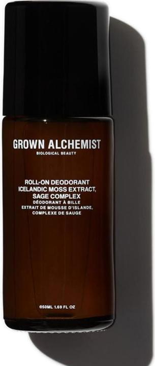 Productafbeelding Grown Alchemist BODY "Roll-On Deodorant" IJslands Mos Extract, Salie Complex - Unisex (Rol op, 50 ml)