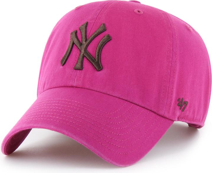 47 Brand New York Yankees Baseball-Cap MLB Clean Up (One Size)