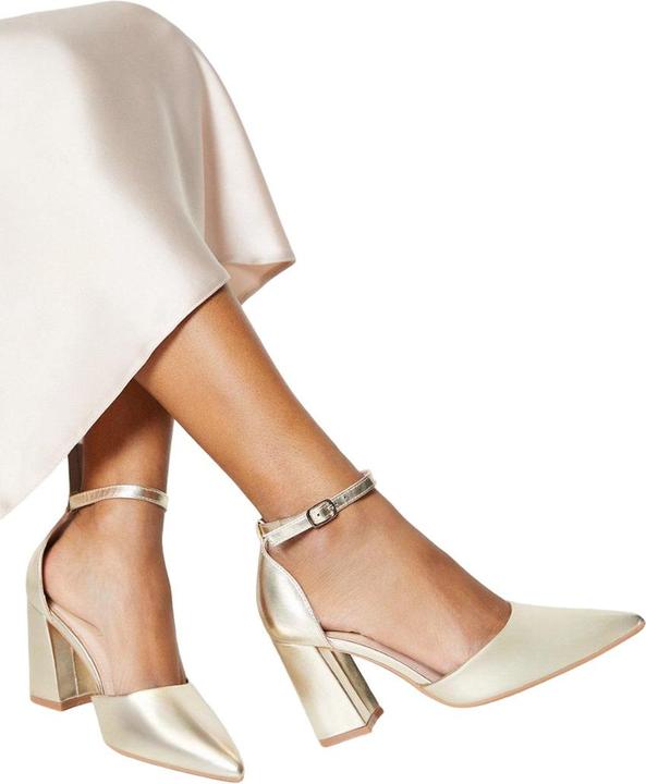 Immagine prodotto Dorothy Perkins Blanche Decolleté A Punta Tacco a Blocco Alto Donna (37)