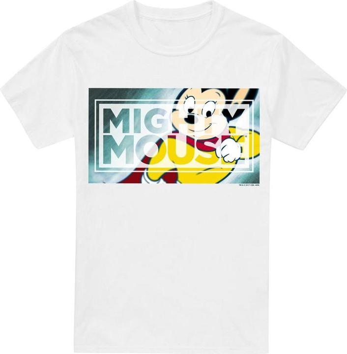Actual product image Fruit of the Loom Mens Mighty Rectangle T-Shirt (S)