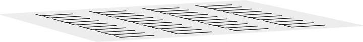 Image du produit Schneider Electric Feuille de 40 étiquettes 18x27mm, p. ZBY5100