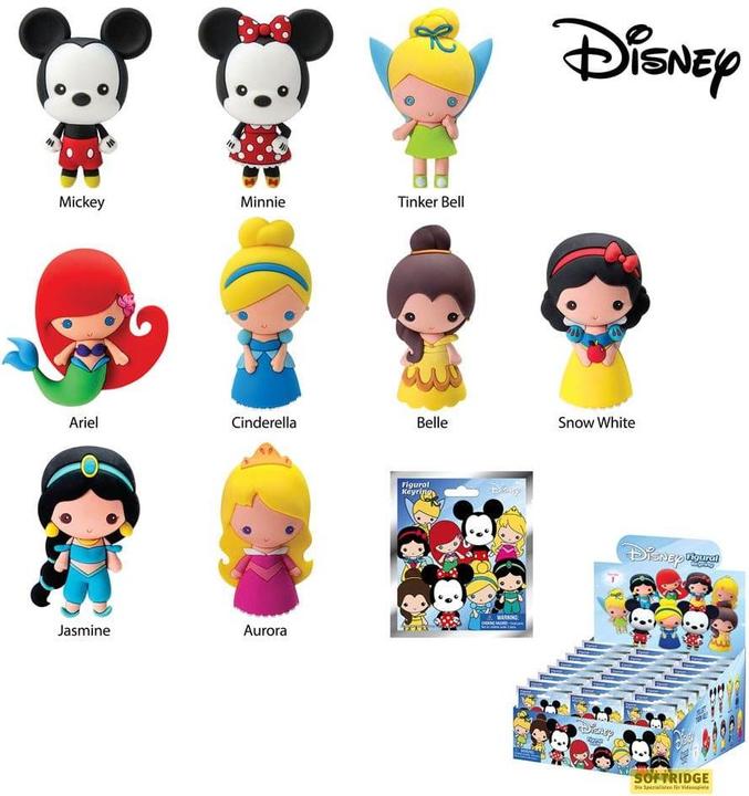 Image du produit Monogram Int. Disney série 1 présentoir porte-clés sac à dos (24)