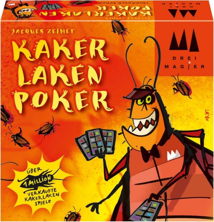 Actual product image Drei Magier Spiele Cockroach poker (German)
