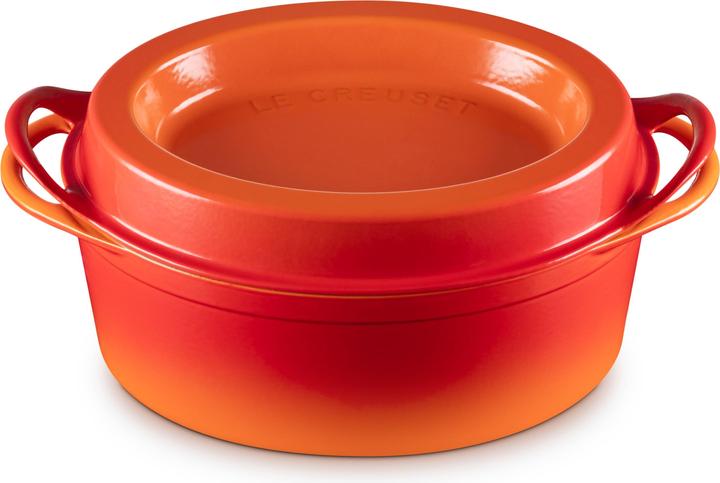 Produktbild Le Creuset Saftbräter, Doufeu oval (32 cm, Bräter + Schmortopf, Gusseisen)