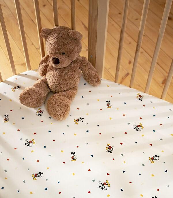 Produktbild Stokke Sleepi Mini V3 Spannbettlaken Mickey Celebration