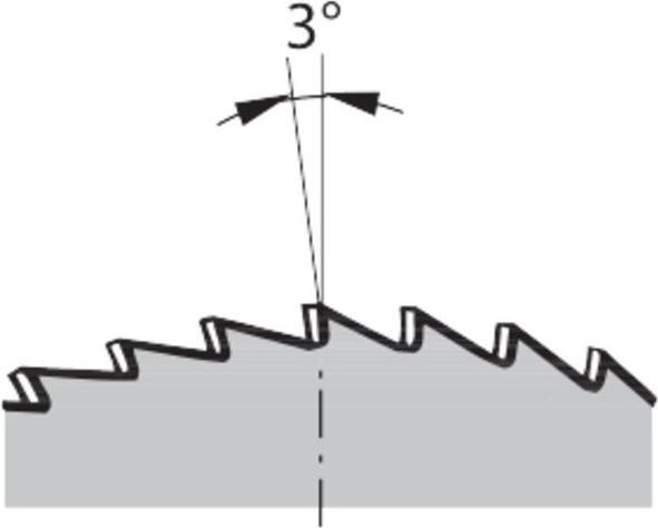 Actual product image Re-Bo Solid carbide circular saw blade DIN 1837 A fine uncoated