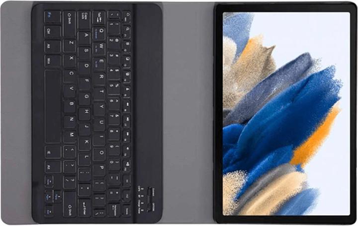 Image du produit Just en Case Premium Samsung Galaxy Tab A8 Toetsenbord Hoes QWERTY Zwart (ING. Int., Galaxy Tab A8)