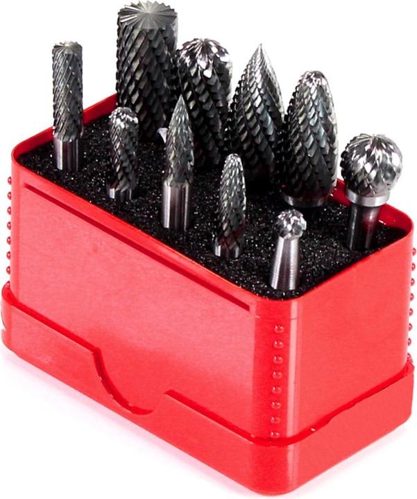 Actual product image Ruko Carbide burrs set