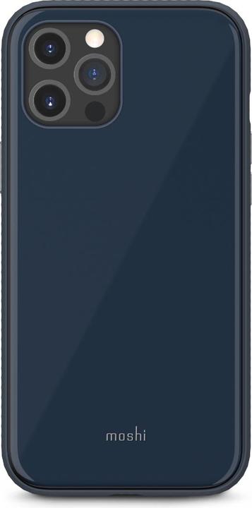 Actual product image Moshi iGlaze - Sheath Case - Apple - iPhone 12 Pro Max - 17 cm (6.7 inch) - Blue (Apple iPhone 12 Pro Max)