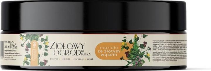 Immagine prodotto Dary Natury Mazidło con baffi dorati alle erbe 200 ml - Giardino delle Erbe Jozka (Regali di Natura) (200 ml)