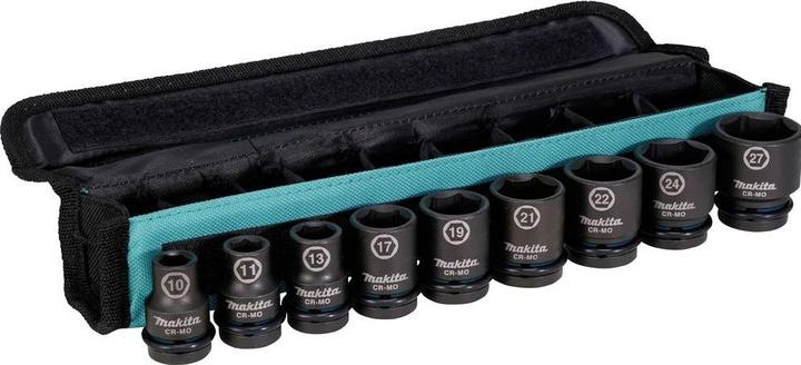 Produktbild Makita Steckschlüssel-Set, 8-teilig (E-16601) (1/2")